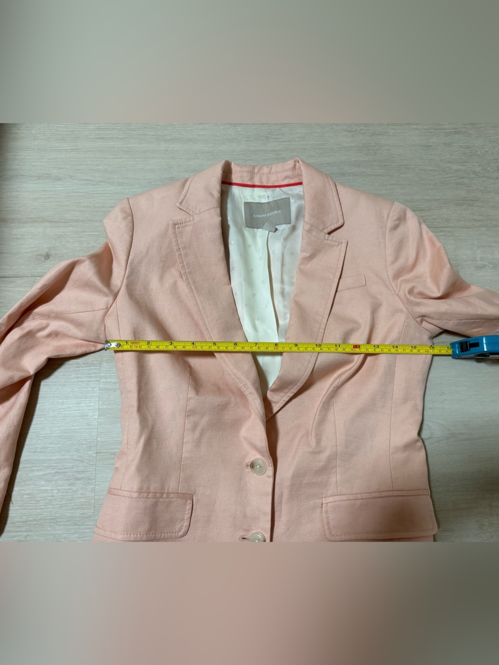 Banana Republic Light Pink Blazer - Picture 8 of 8